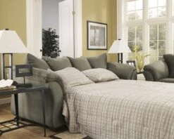 Signature Design By Ashley Darcy Sage Full Sofa Sleeper - Madison Seating