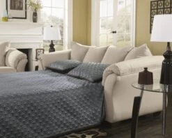 Signature Design By Ashley Darcy Stone Full Sofa Sleeper - Madison Seating