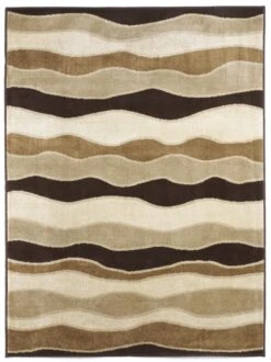 Signature Design By Ashley Frequency Toffee Rug - Madison Seating
