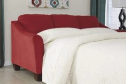 Signature Design By Ashley Hannin Spice Queen Sofa Sleeper - Madison Seating