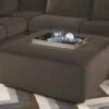 Signature Design By Ashley Jessa Place Chocolate Oversized Accent Ottoman - Madison Seating 2 Signature Design By Ashley Jessa Place Chocolate Oversized Accent Ottoman - Madison Seating -Furniture Sales Store Signature Design by Ashley Jessa Place Chocolate Oversized Accent Ottoman scaled 1