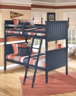 Signature Design By Ashley Leo Twin/Twin Bunk Bed - Madison Seating