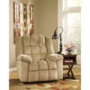 Signature Design By Ashley Ludden Power Rocker Recliner In Sand Twill - By Flash Furniture - Madison Seating -Furniture Sales Store Signature Design by Ashley Ludden Power Rocker Recliner in Sand Twill by Flash Furniture