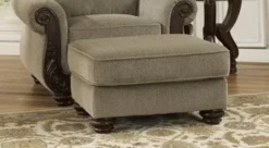 Signature Design By Ashley Martinsburg Meadow Ottoman - Madison Seating