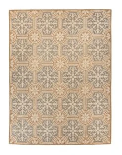 Signature Design By Ashley Medallion Beige Large Rug - Madison Seating