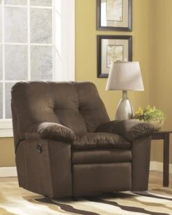 Signature Design By Ashley Mercer Cafe Rocker Recliner - Madison Seating