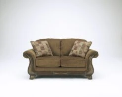 Signature Design By Ashley Montgomery Mocha Loveseat - Madison Seating