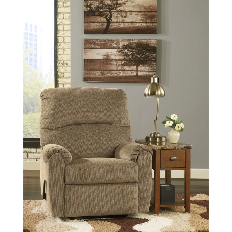 Signature Design By Ashley Pranit Wall Hugger Recliner In Cork Chenille - By Flash Furniture - Madison Seating 3 Signature Design By Ashley Pranit Wall Hugger Recliner In Cork Chenille - By Flash Furniture - Madison Seating