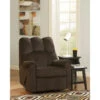 Signature Design By Ashley Raulo Rocker Recliner In Chocolate Fabric - By Flash Furniture - Madison Seating -Furniture Sales Store Signature Design by Ashley Raulo Rocker Recliner in Chocolate Fabric by Flash Furniture