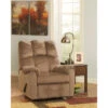 Signature Design By Ashley Raulo Rocker Recliner In Mocha Fabric - By Flash Furniture - Madison Seating -Furniture Sales Store Signature Design by Ashley Raulo Rocker Recliner in Mocha Fabric by Flash Furniture