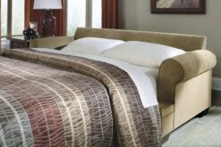 Signature Design By Ashley Sevan Sand Queen Sofa Sleeper - Madison Seating